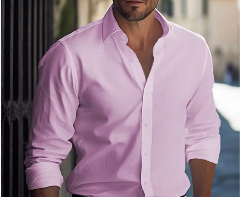 camisa hombre blanca