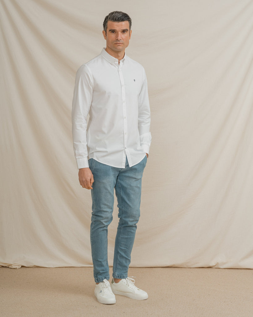 CAMISA OXFORD BLANCA