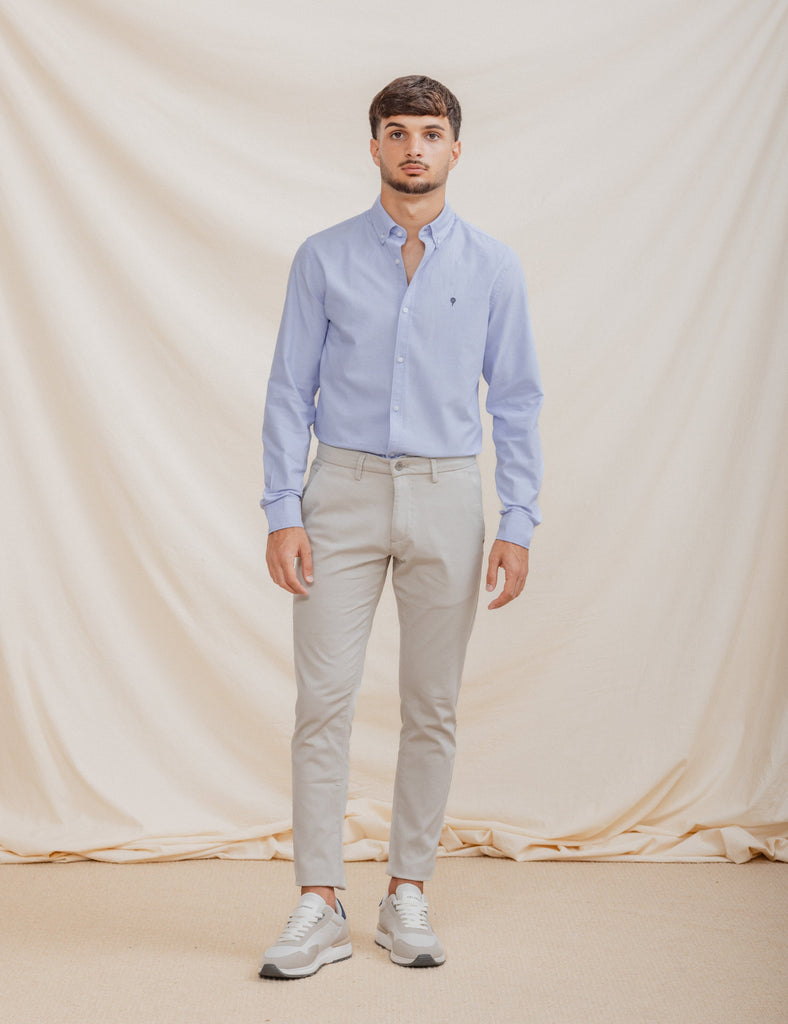 PANTALÓN CASUAL DE VESTIR BEIGE